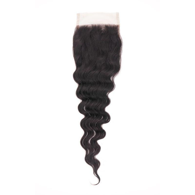 Brazilian Deep Wave Transparent 5x5 Closure